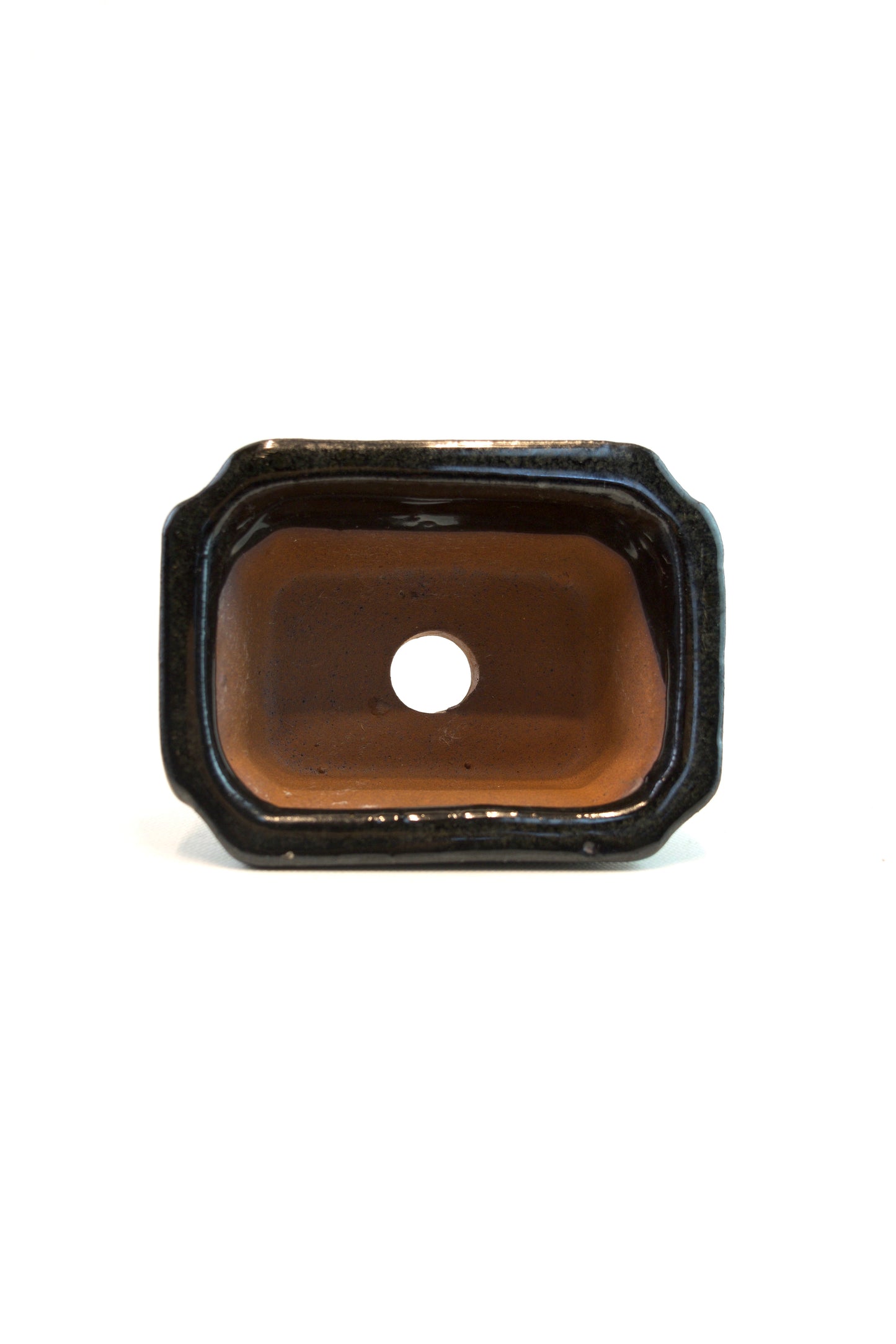 Glazed Bonsai Pot 4"