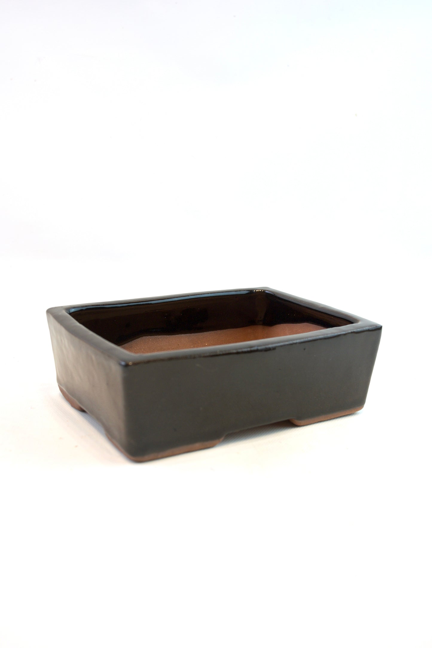 Glazed Bonsai Pot 6"