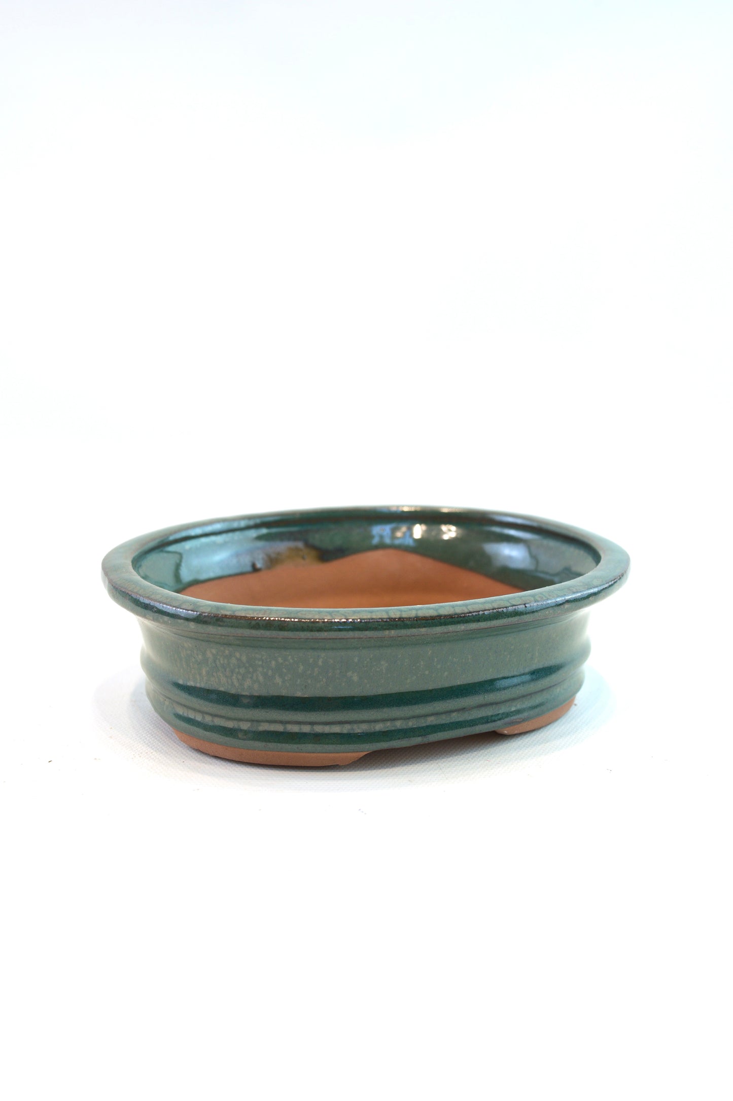 Glazed Bonsai Pot 6"