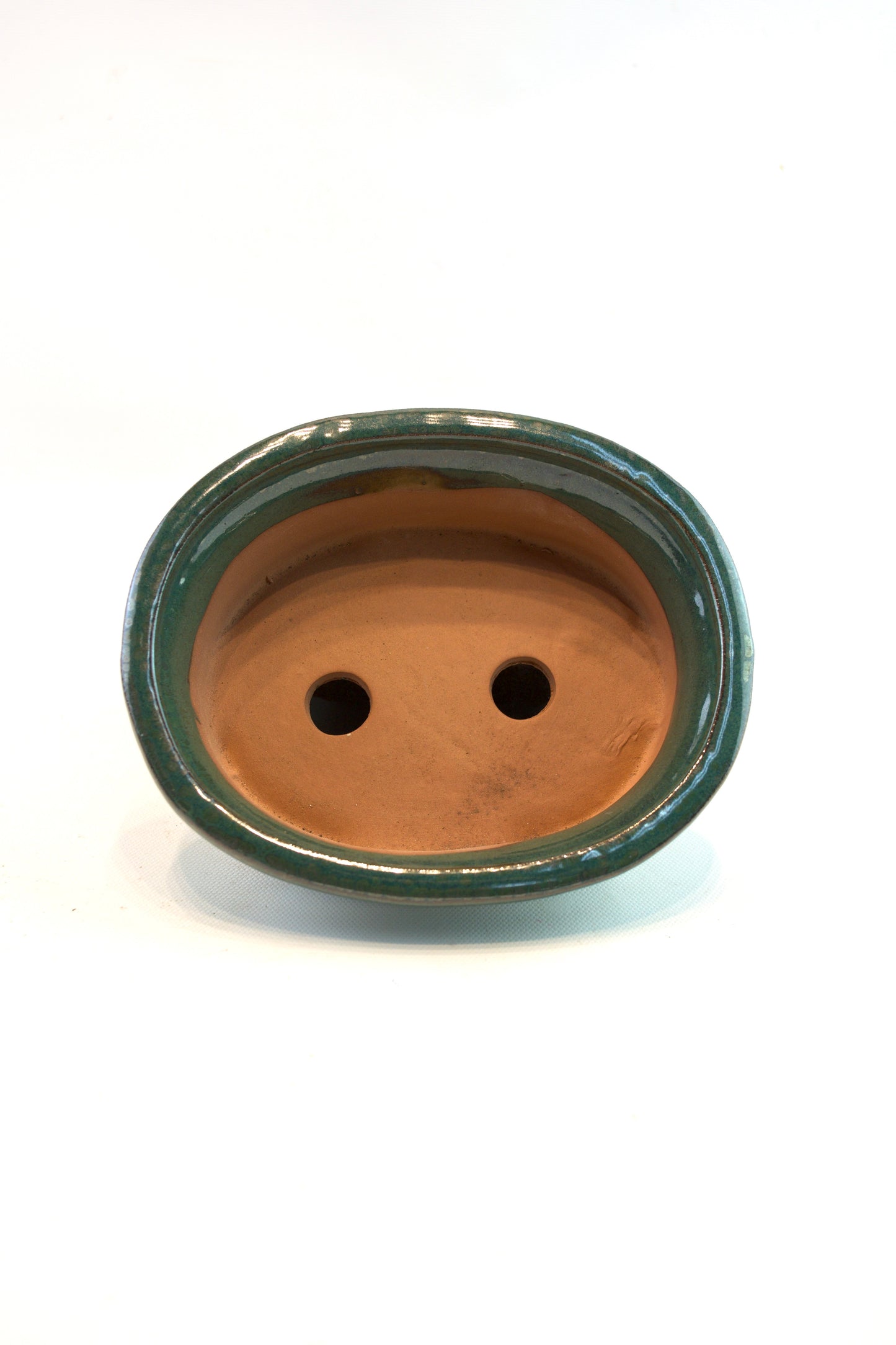 Glazed Bonsai Pot 6"
