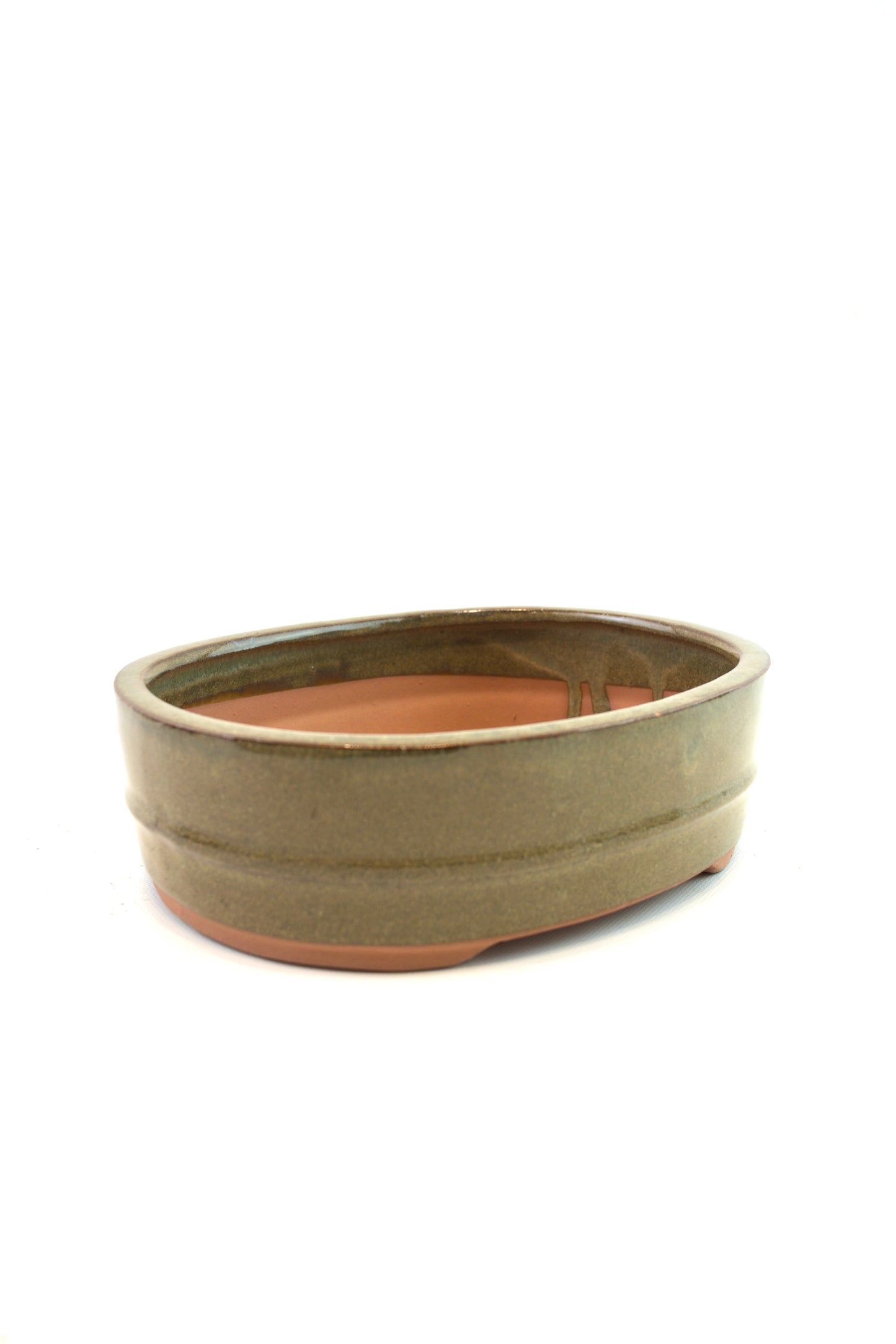 Glazed Bonsai Pot 7.5"