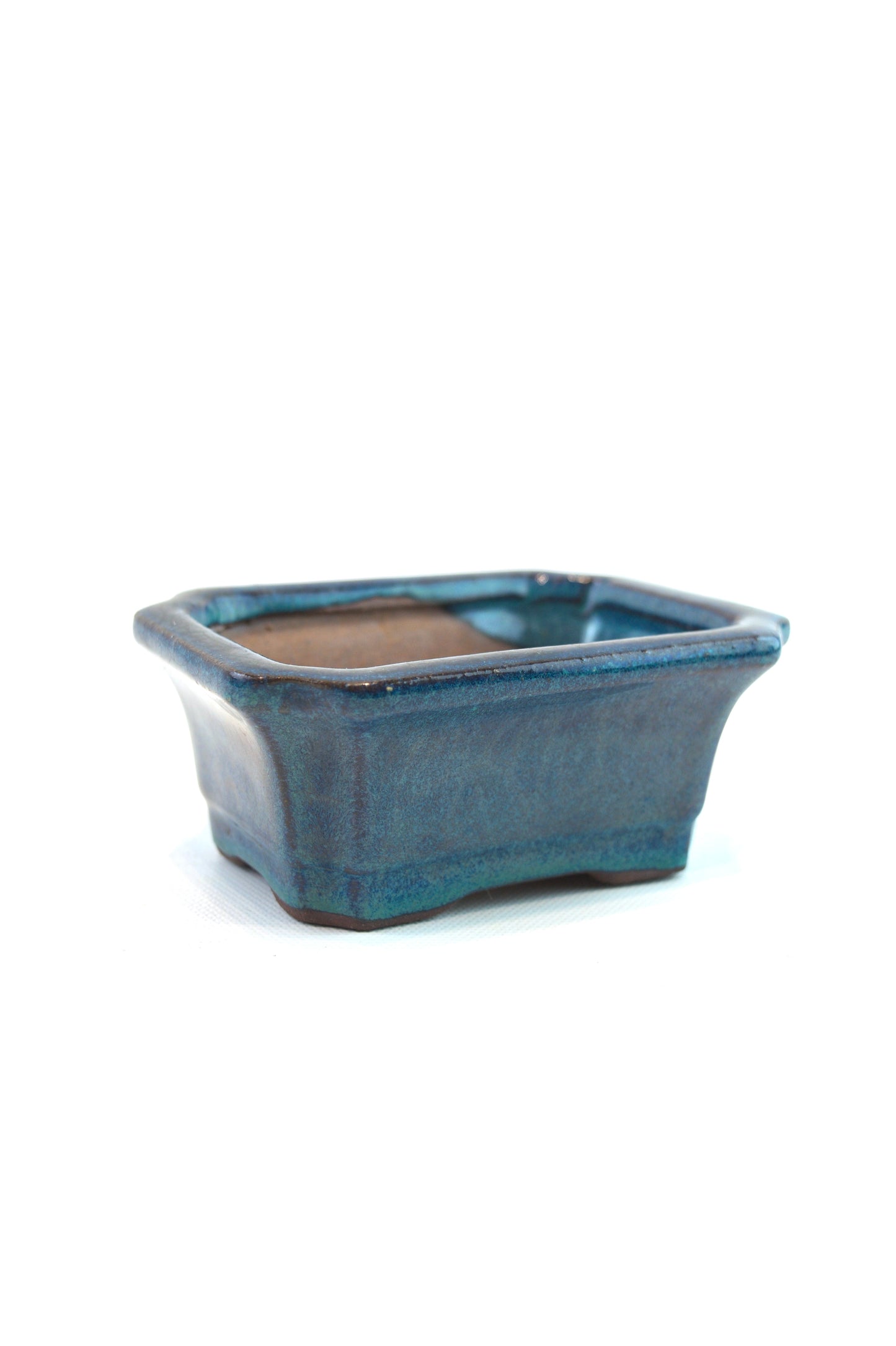 Glazed Bonsai Pot 4"