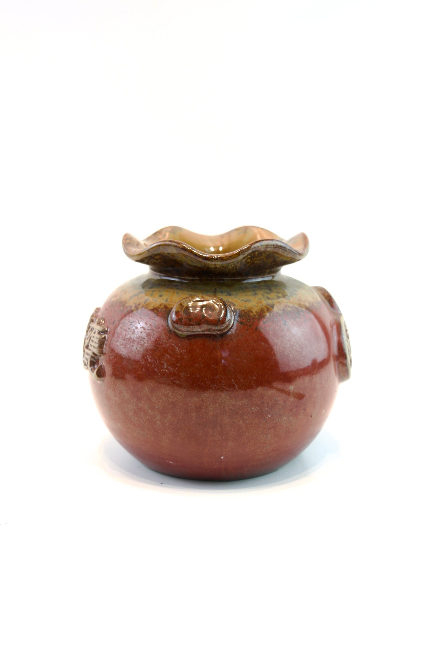 Chinese Treasure Urn Bowl Large Planter