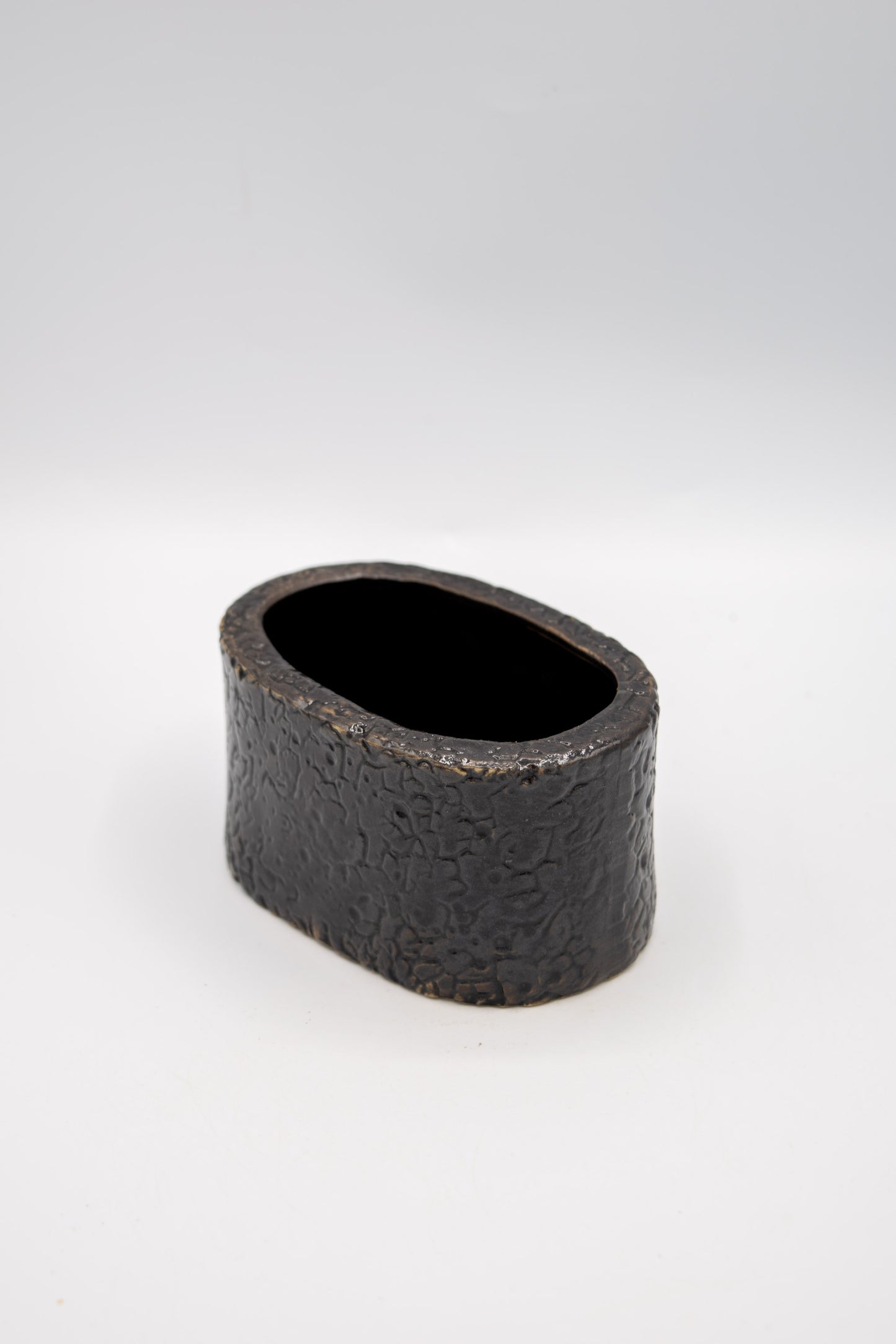 Ceramic Oval Floral Planter