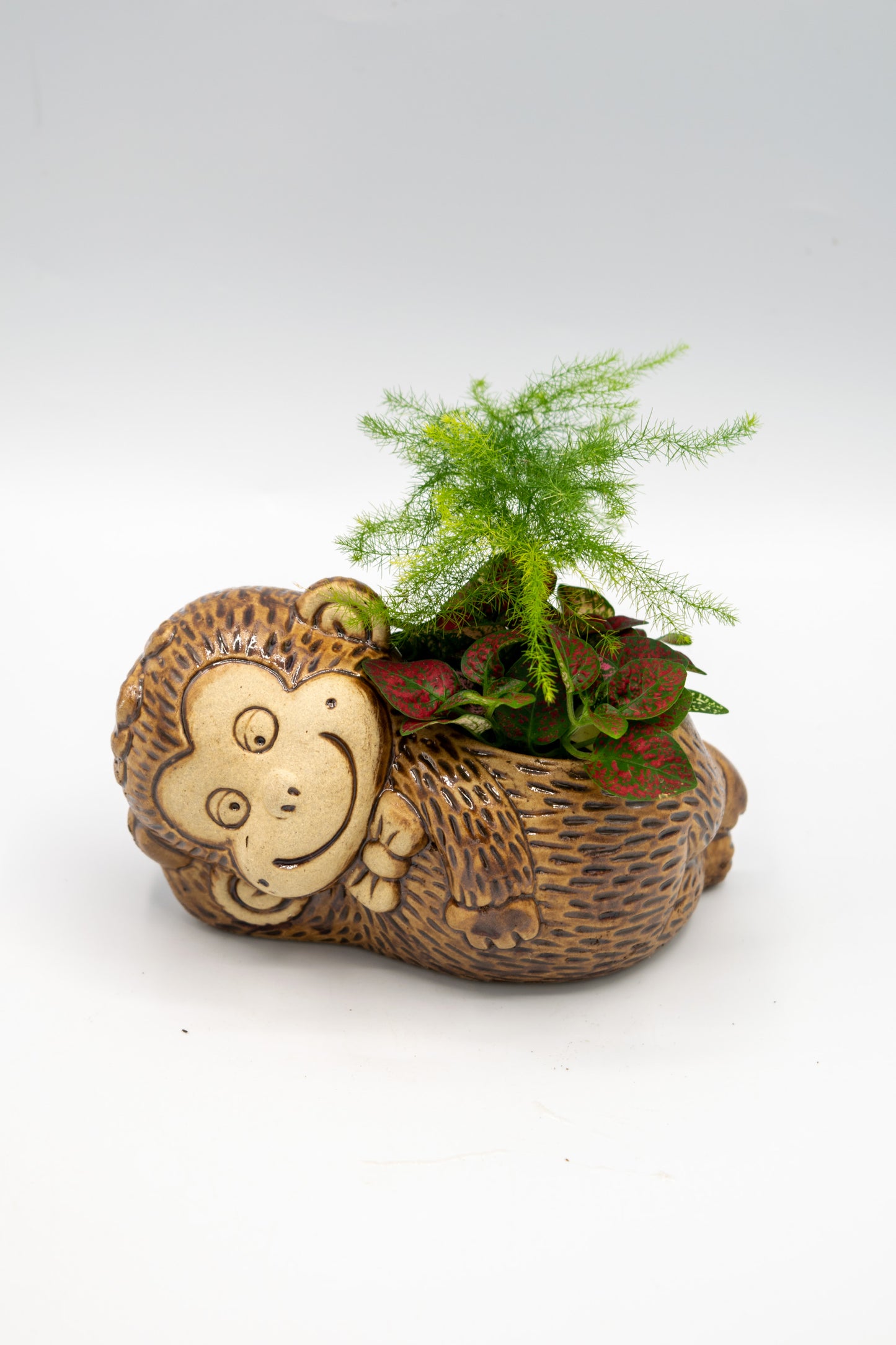 Monkey Bowtie Planter