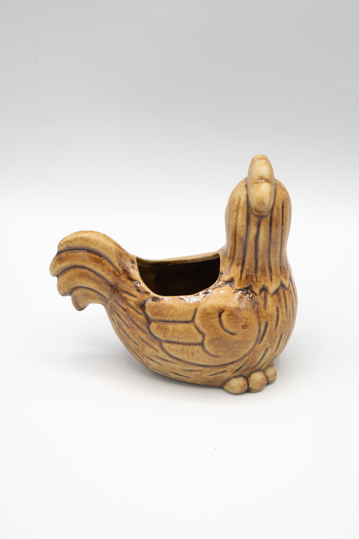 Chicken Left Facing Planter