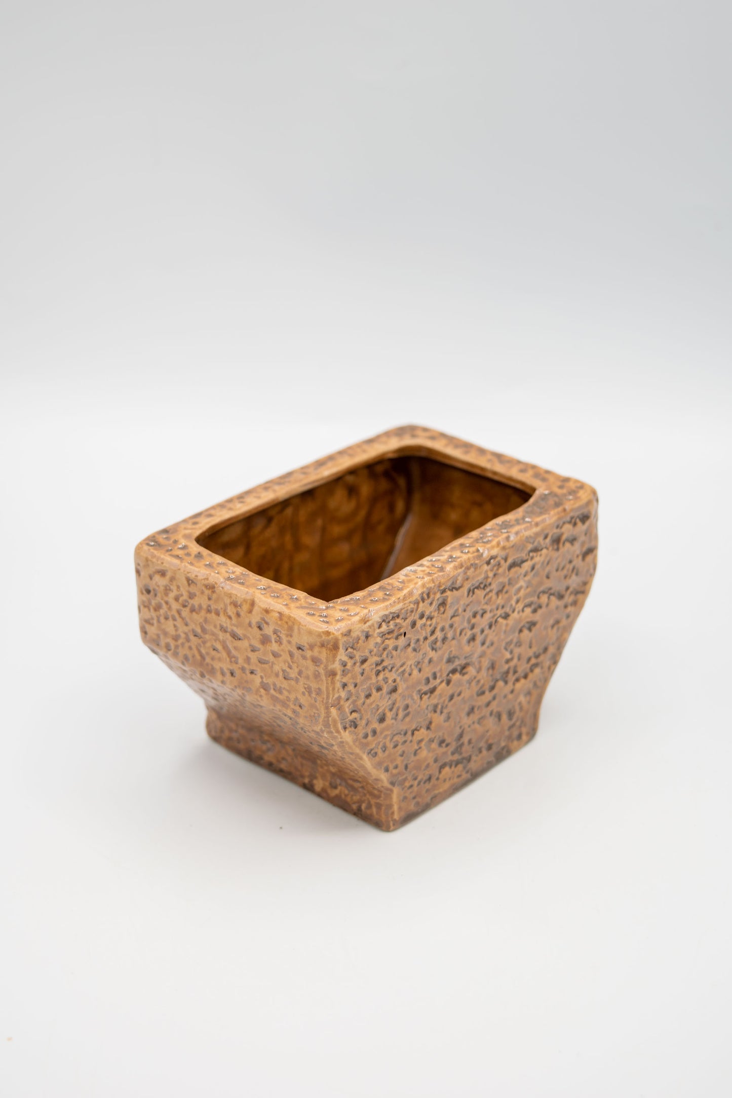 Ceramic Rectangle Foral Planter