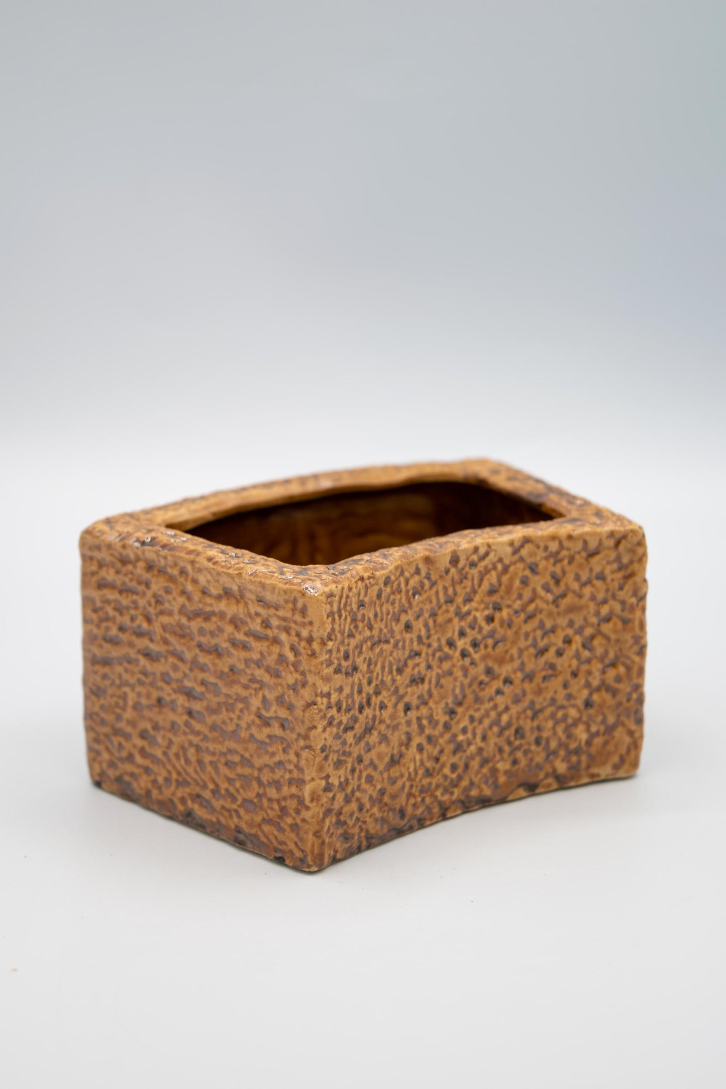 Ceramic Rectangle Mosaic Ripple Planter