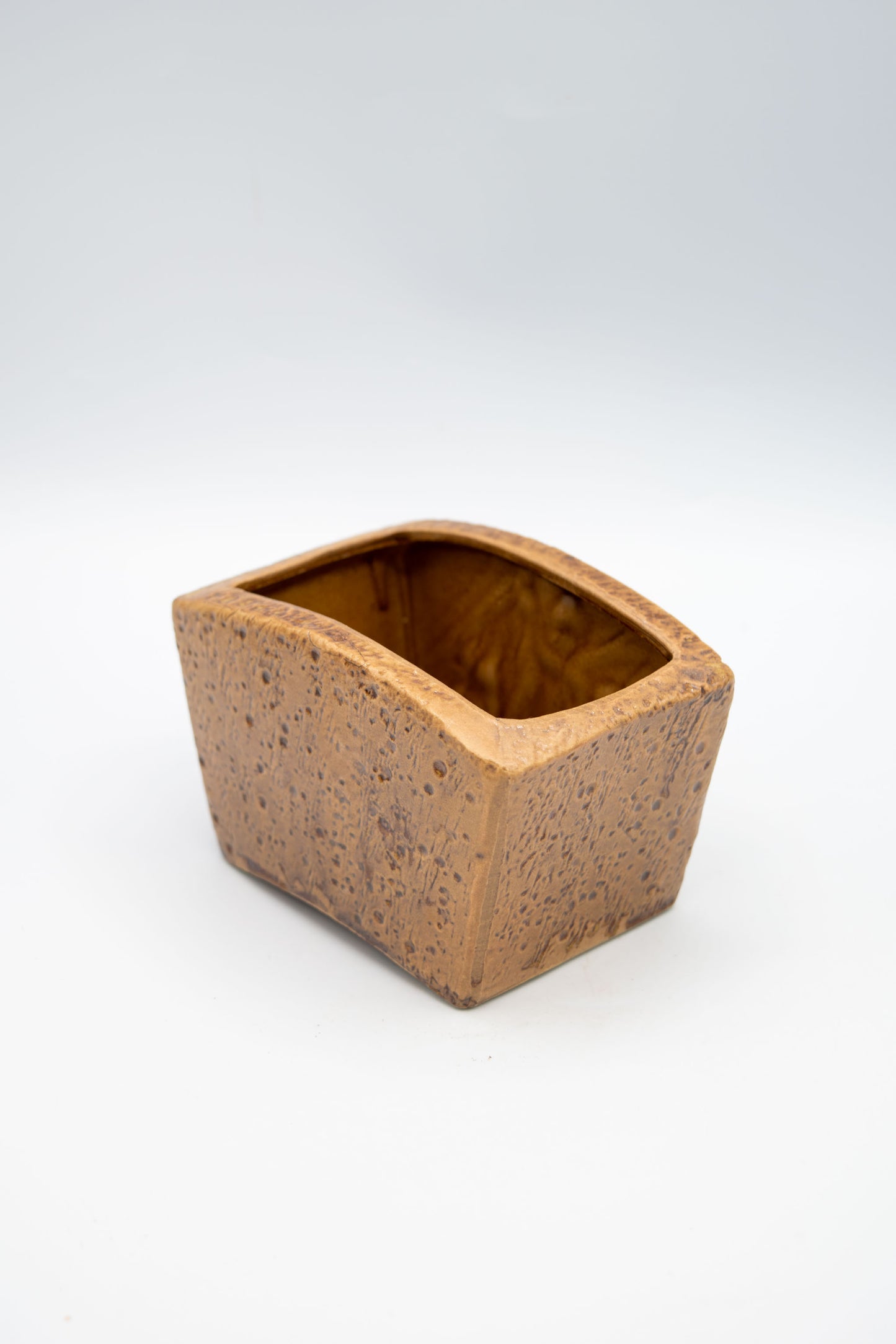 Ceramic Rectangle Orchid Floral Planter
