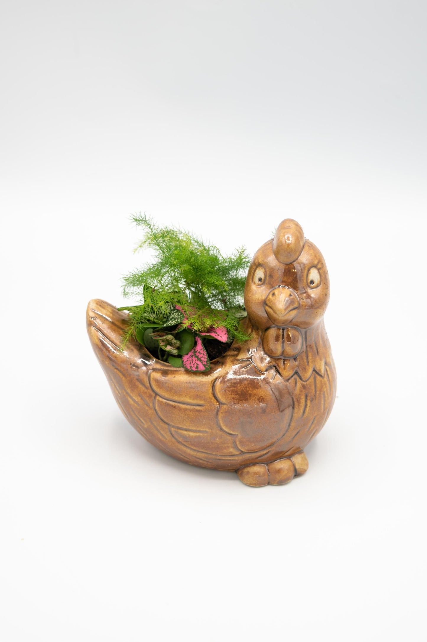 Chicken Right Facing Planter