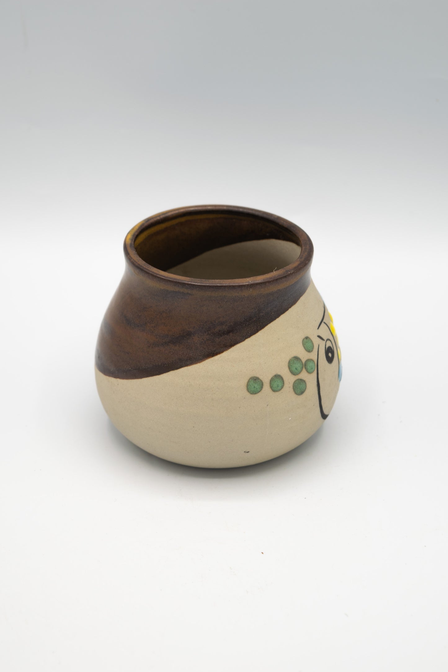 Blowfish Painted Planter