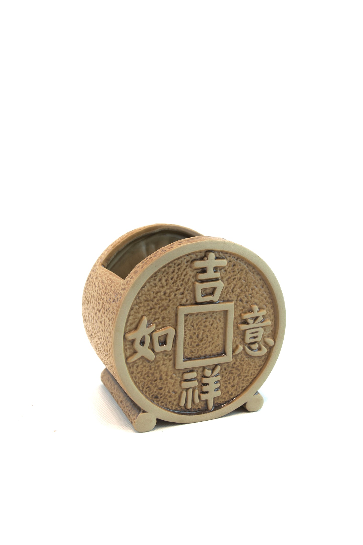 Round Chinese Oriental Planter