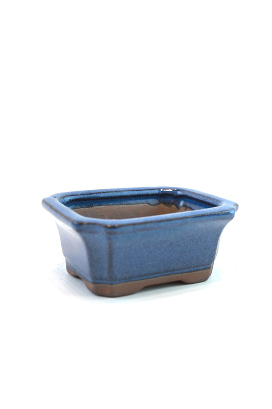 Glazed Bonsai Pot 4"