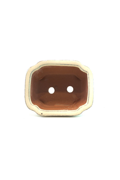 Glazed Bonsai Pot 4"