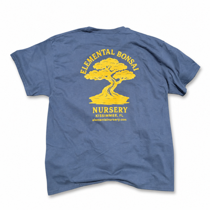 T-Shirt Elemental Bonsai Nursey - Navy Blue