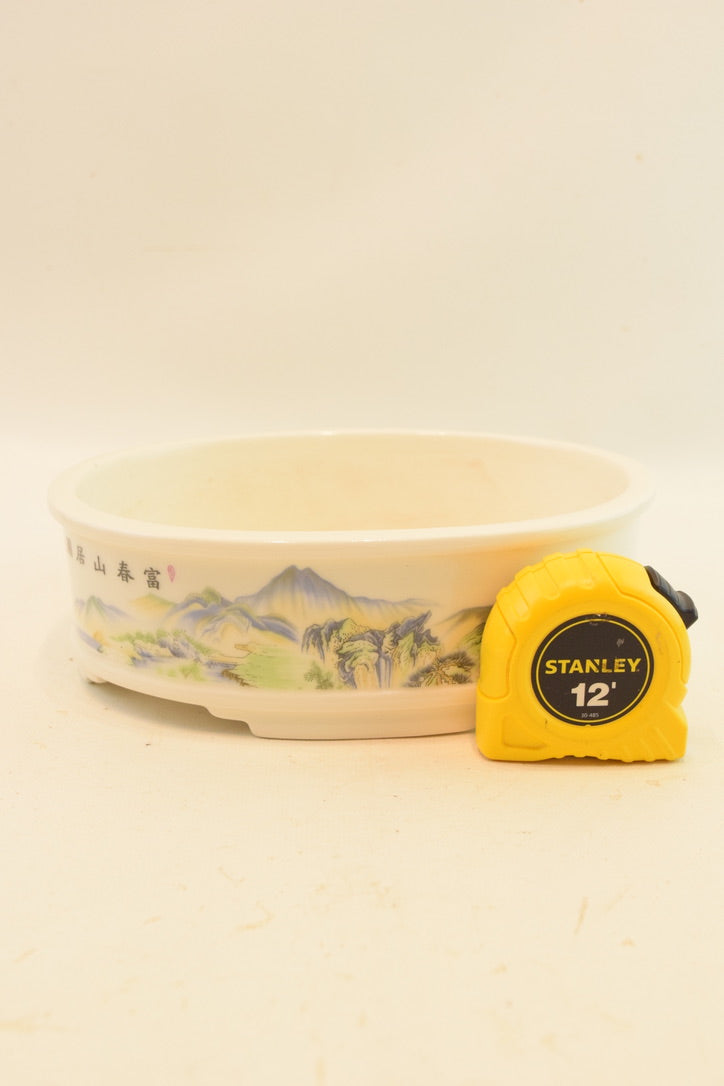 Taiwan Ceramic Planter 8” – Asian Style