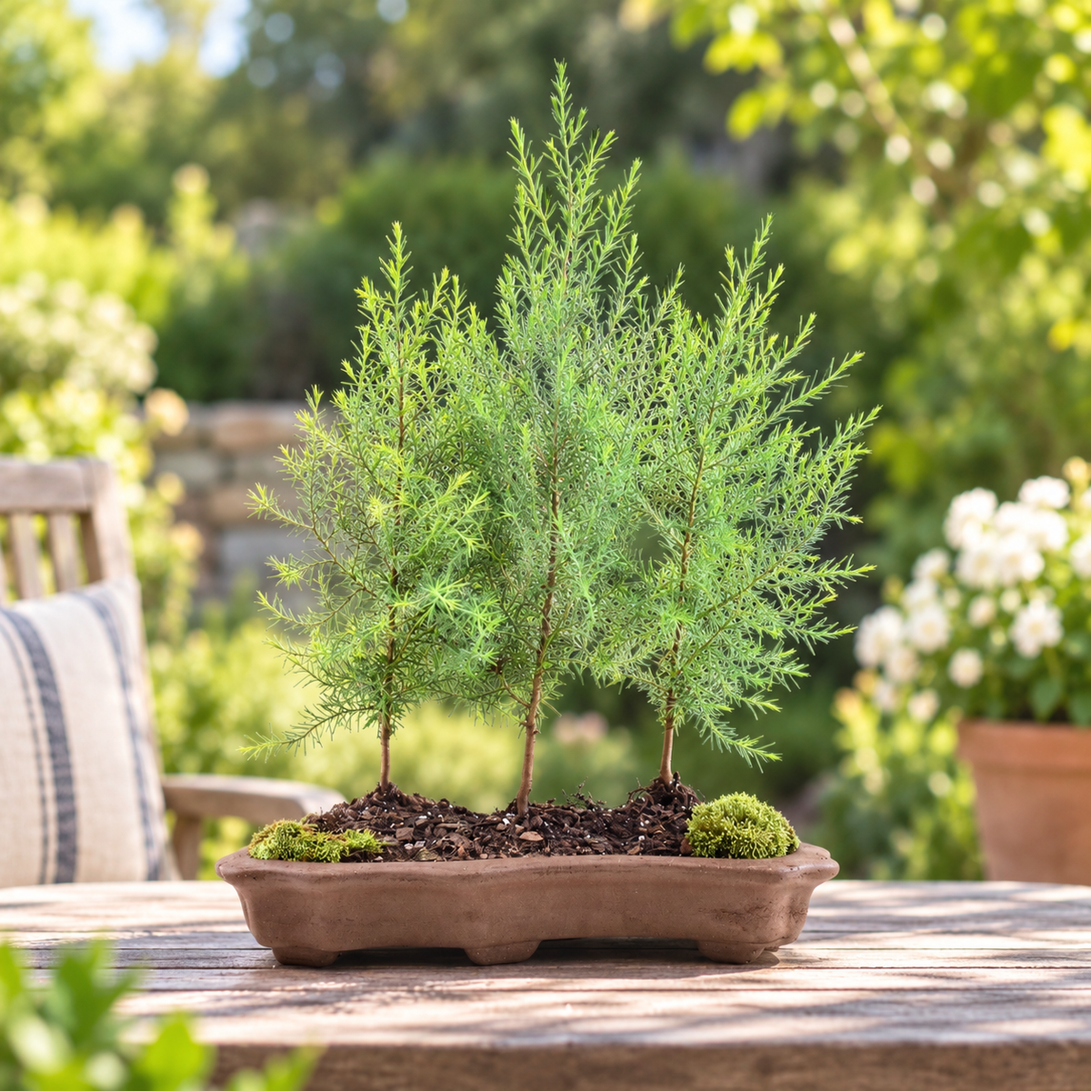 Eastern Red Cedar Forest Bonsai Tree in 12" Pot - One of a Kind Bonsai