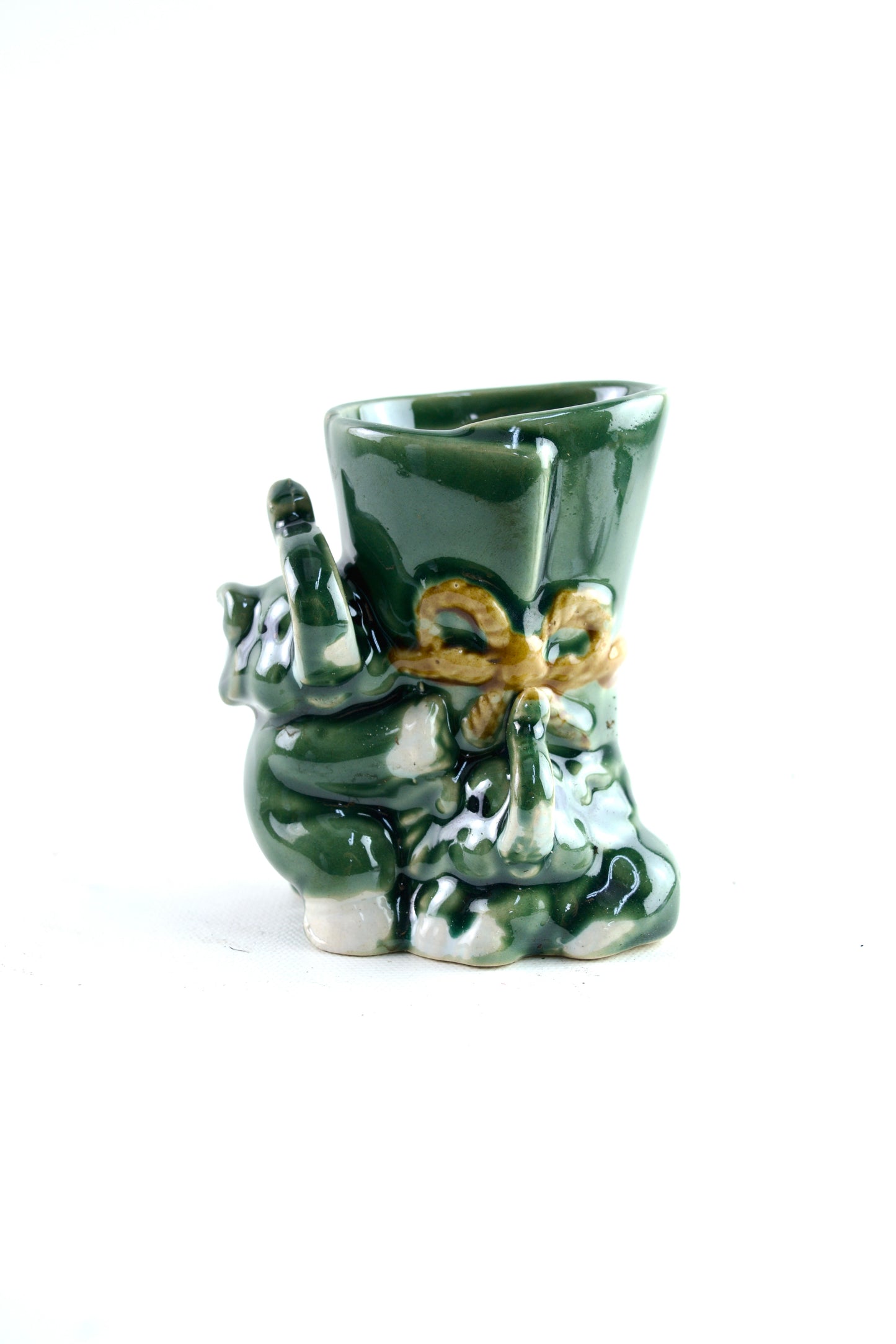 Elephants Green Planter