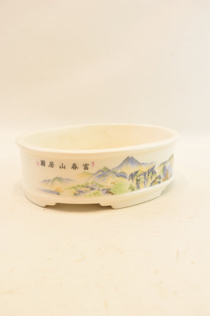 Taiwan Ceramic Planter 8” – Asian Style