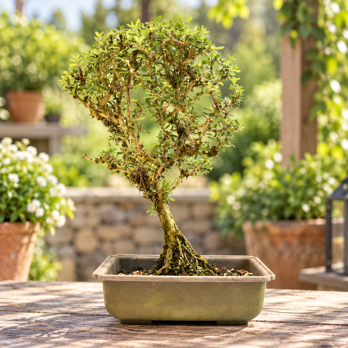 Rare Bahama Berry Bonsai Tree in 8" Training Pot - One of a Kind Bonsai
