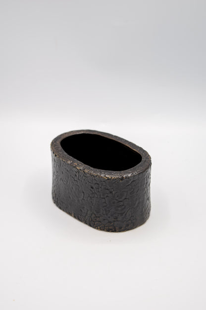 Ceramic Oval Floral Planter