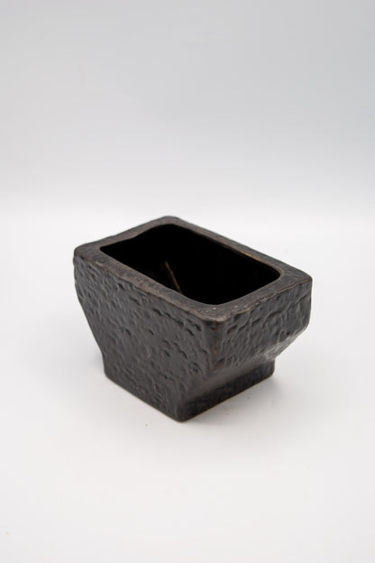 Ceramic Rectangle Foral Planter