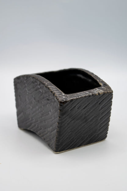Ceramic Rectangle Swirl Mosaic Planter