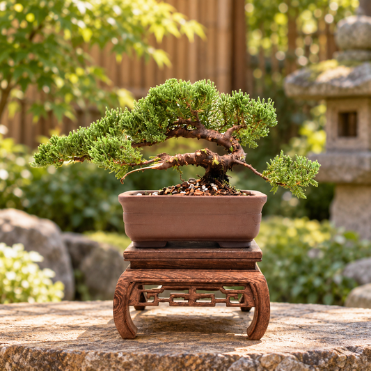 Juniper Live Bonsai 6" Pot - One of a Kind Bonsai