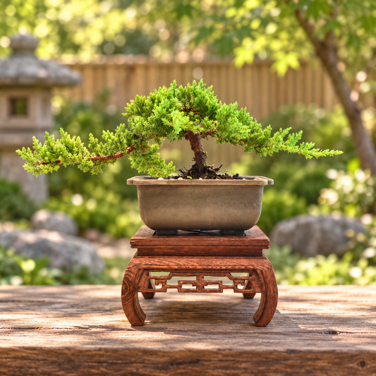 Juniper Live Bonsai 6" Training Pot - One of a Kind Bonsai