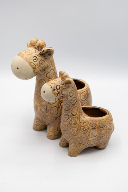 Giraffe Small Planter