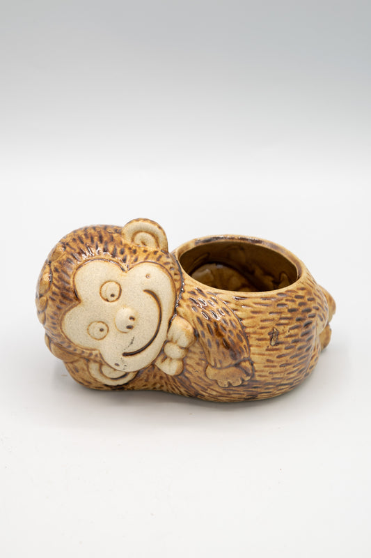 Monkey Bowtie Planter