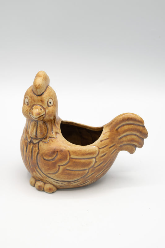 Chicken Left Facing Planter