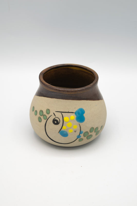 Blowfish Painted Planter