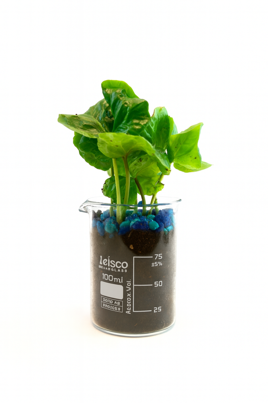 Coffee Plant in 100mL Beaker