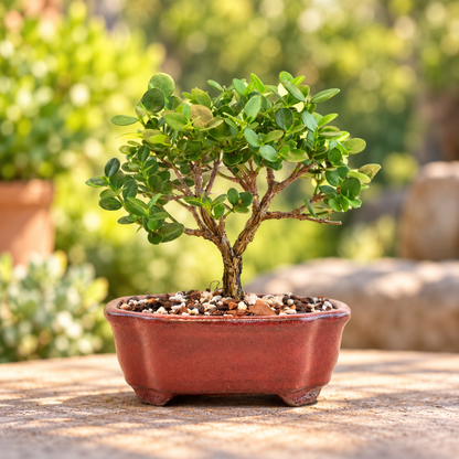 Natal Plum Bonsai Ceramic 6" Pot - One of a Kind Bonsai