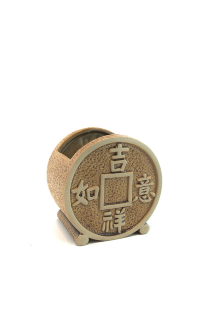 Round Chinese Oriental Planter