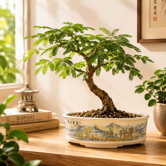 Taiwan Ceramic Planter 8” – Asian Style