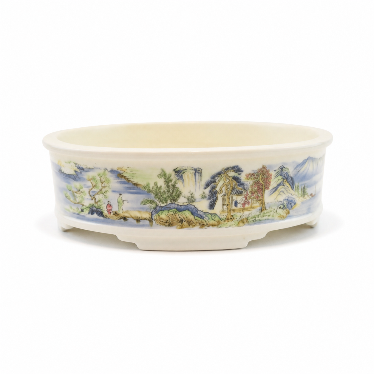 Taiwan Ceramic Planter 8” – Asian Style