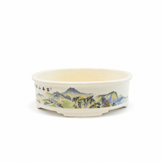 Taiwan Ceramic Planter 8” – Asian Style
